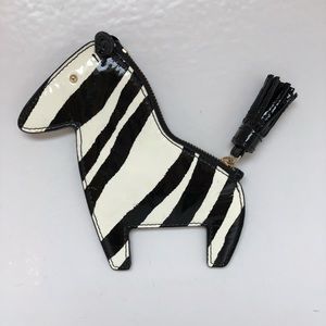 Kate Spade zebra coin purse.